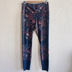 Yoga Democracy | Festival Denim Printed Yoga Leggings | L